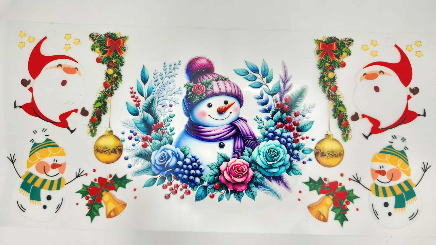 Snowman Design Wrap