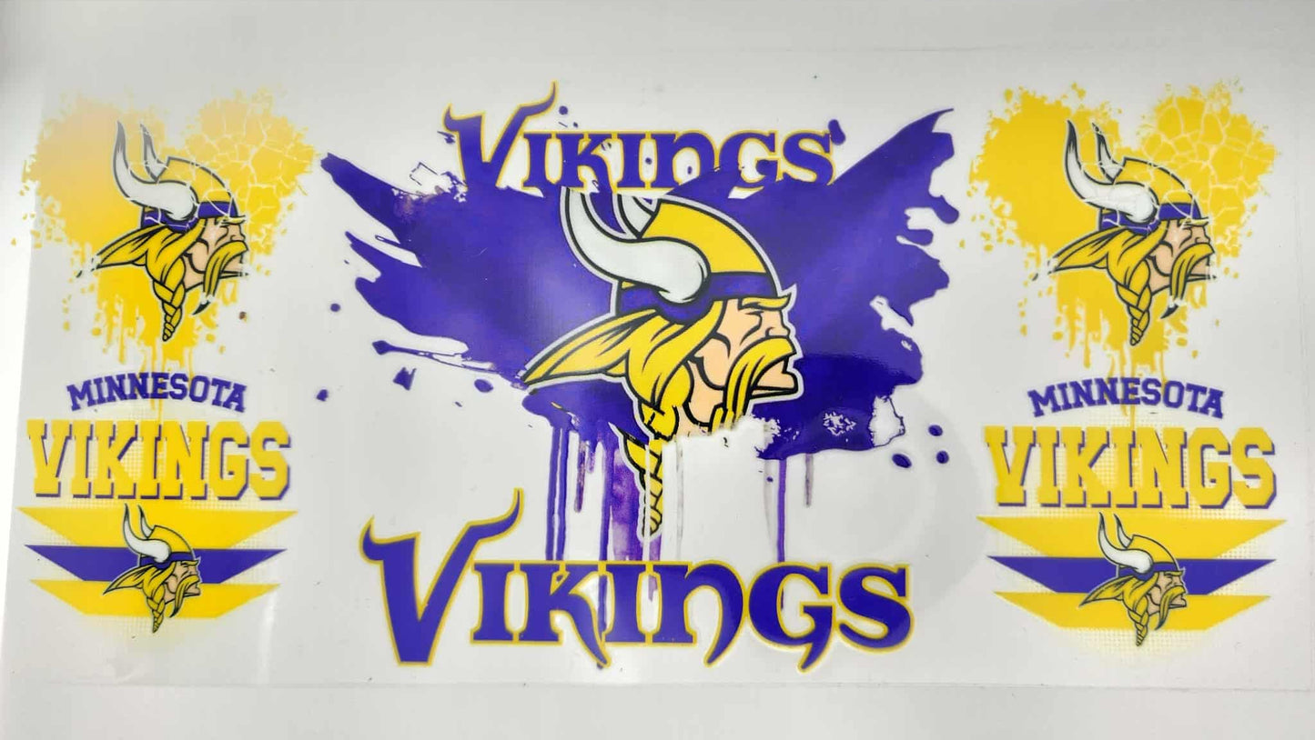 NFL Football Design Wrap - Vikings