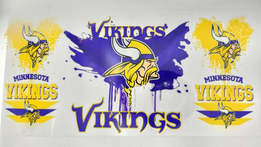 NFL Football Design Wrap - Vikings