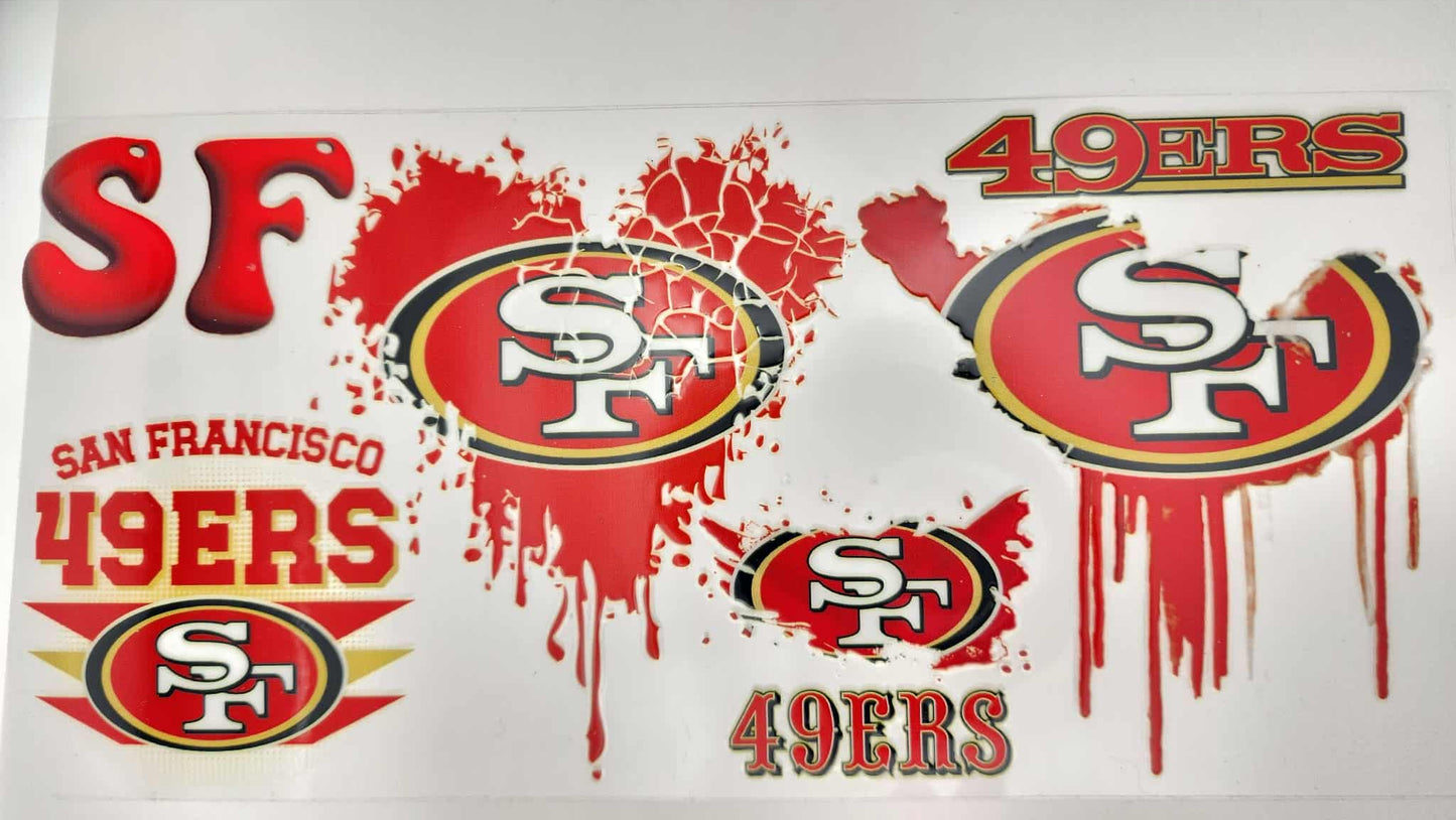 NFL Football Design Wrap - 49ers
