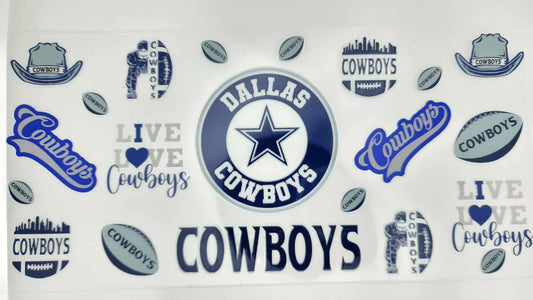 NFL Football Design Wrap - Cowboys