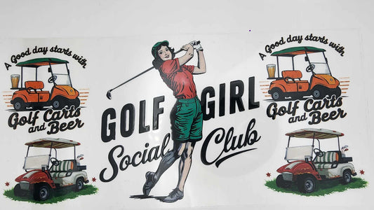 Sports Design Wrap - Golf