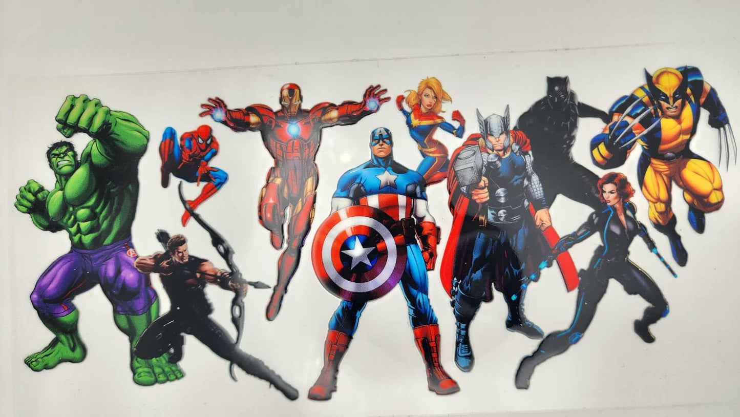 Superhero Design Wrap - Avengers