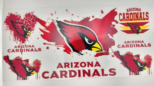 NFL Football Design Wrap - Cardinals