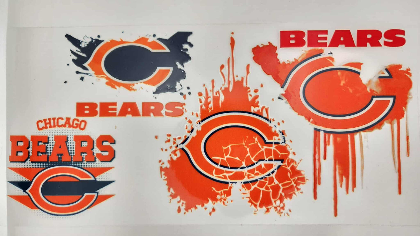 NFL Football Design Wrap - Bears