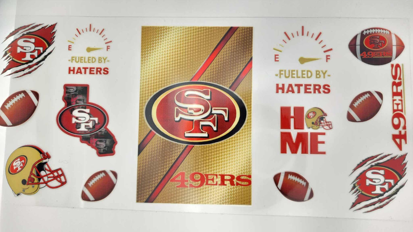NFL Football Design Wrap - 49ers