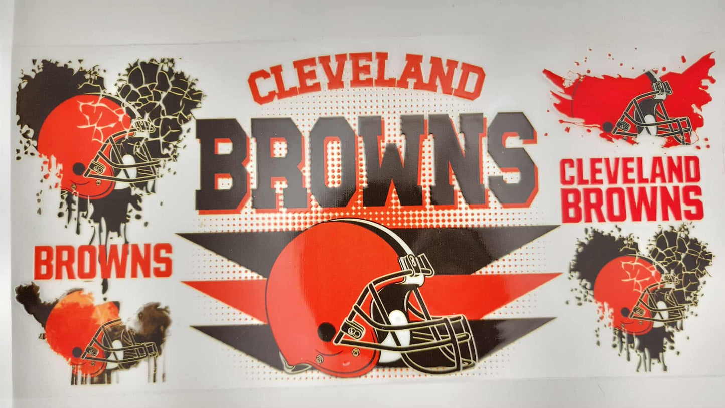 NFL Football Design Wrap - Browns