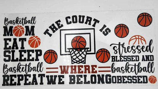 Sports Design Wrap - Basketball