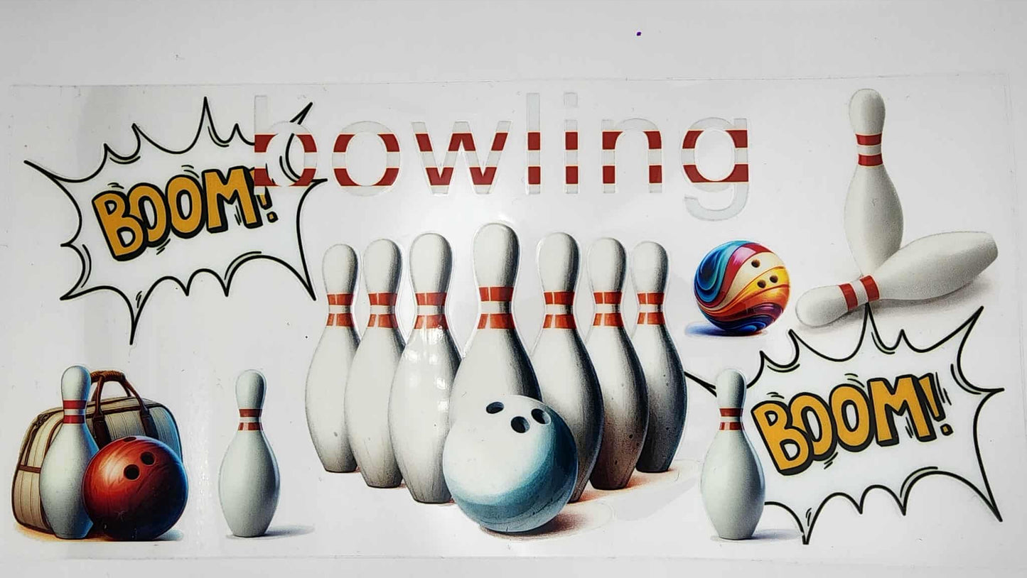 Sports Design Wrap - Bowling