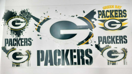 NFL Football Design Wrap - Packers