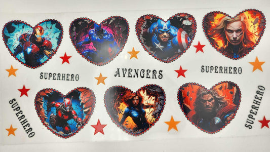 Superhero Design Wrap - Avengers