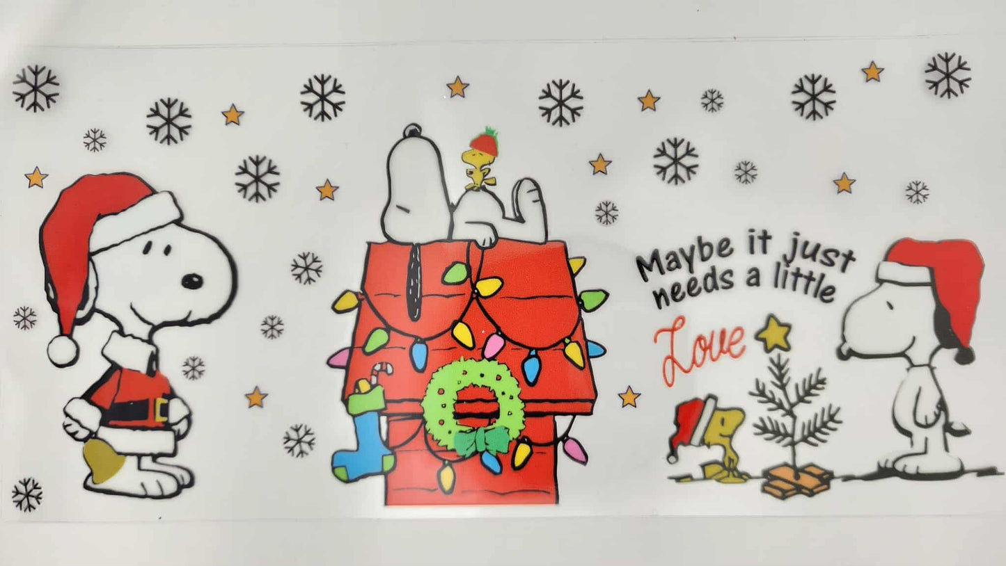 Snoopy Christmas Design Wrap