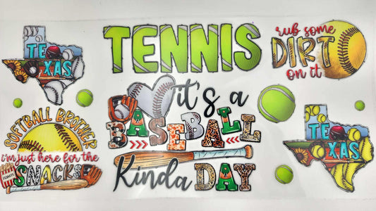 Sports Design Wrap - Tennis