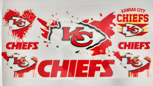 NFL Football Design Wrap - Chiefs