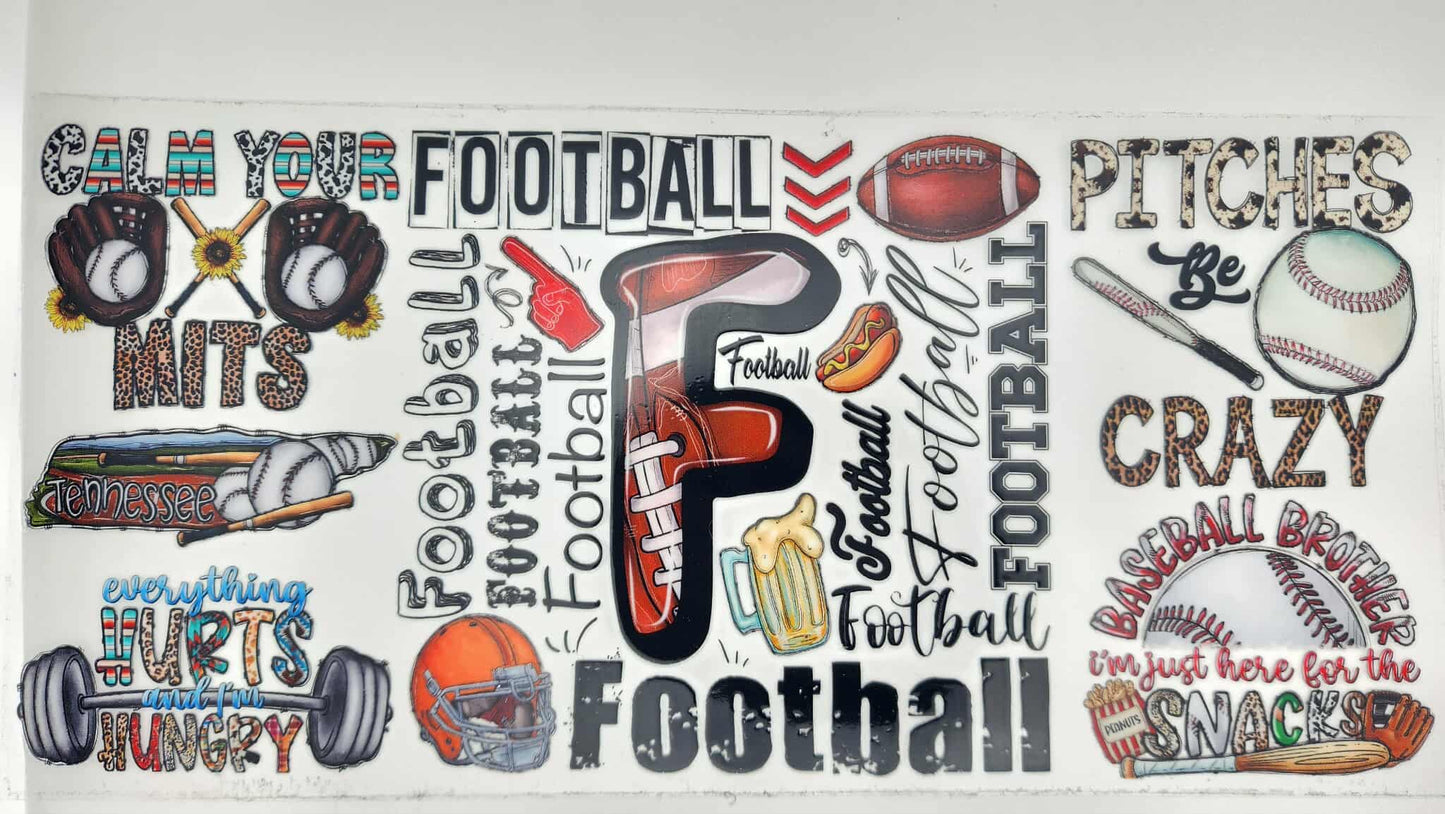 Football Design Wrap
