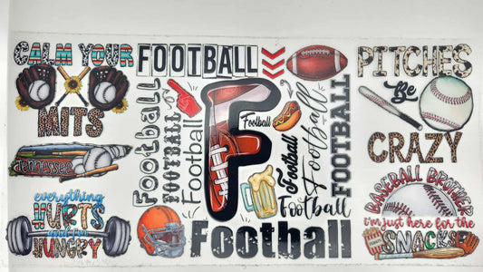 Football Design Wrap