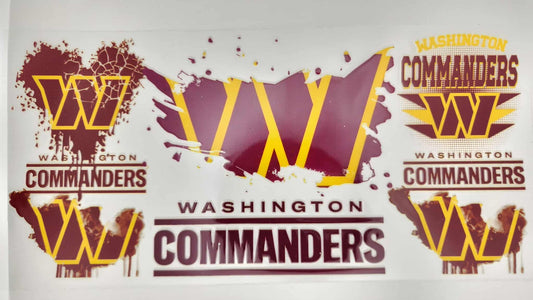 NFL Football Design Wrap - Commanders