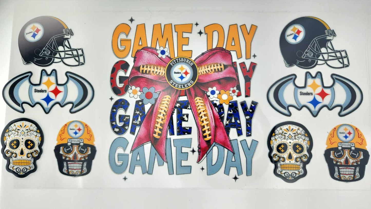 NFL Football Design Wrap - Steelers