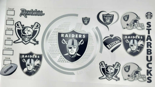 NFL Football Design Wrap - Raiders