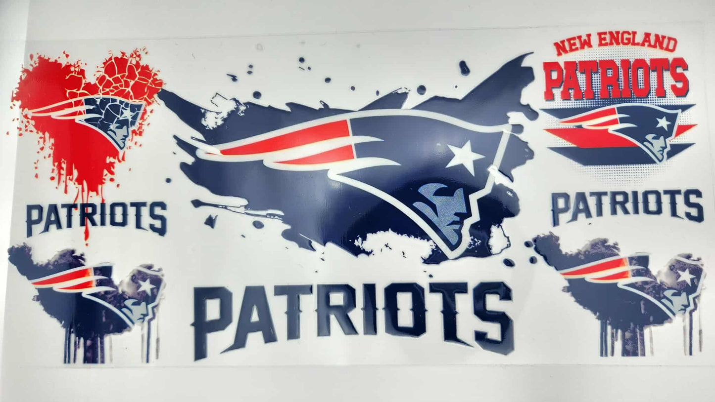 NFL Football Design Wrap - Patriots