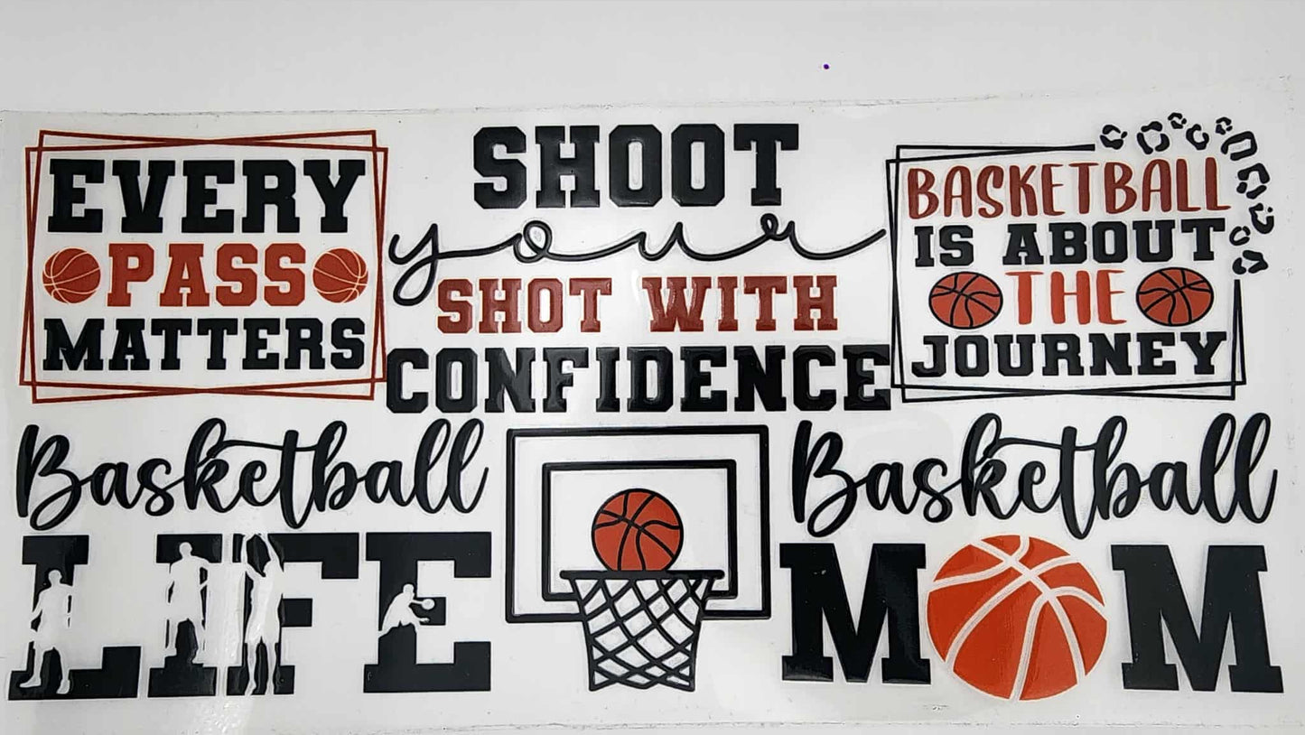 Sports Design Wrap - Basketball