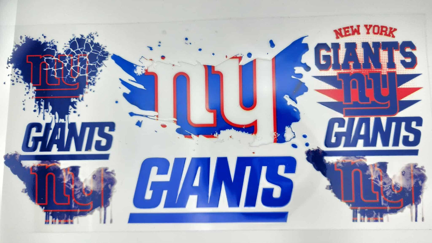 NFL Football Design Wrap - Giants