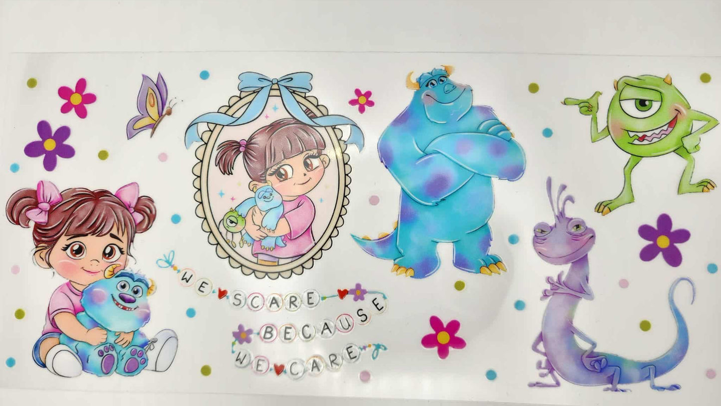 Pixar Design Wrap - Monsters