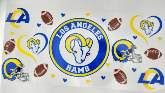 NFL Football Design Wrap - Rams