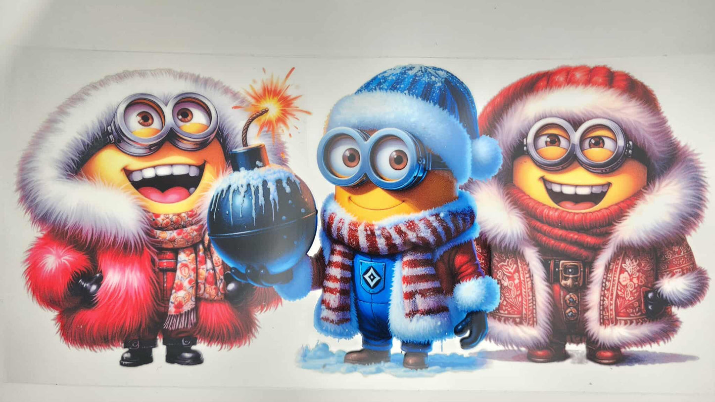 Minions Christmas Design Wrap