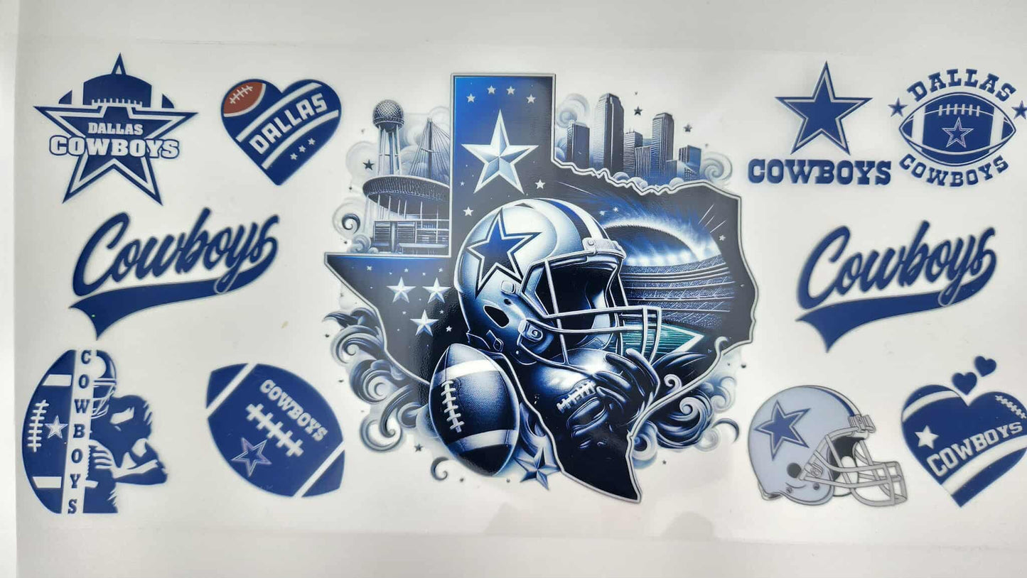 NFL Football Design Wrap - Cowboys