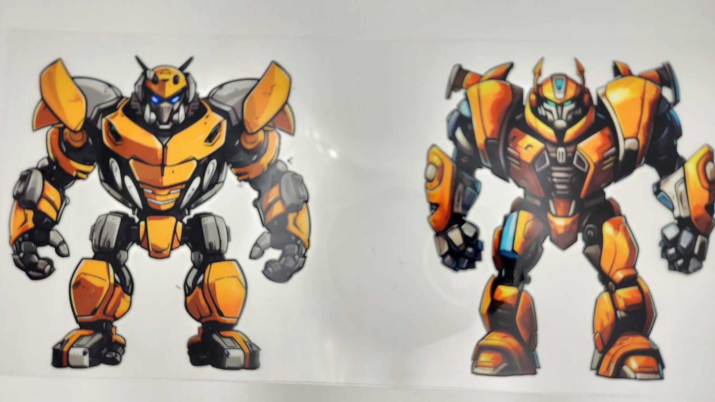 Superhero Design Wrap - Transformer