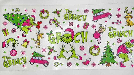 Green Guy Pink Design 1