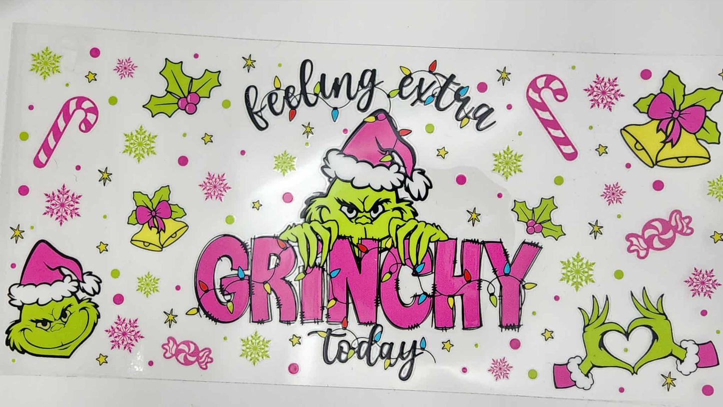 Green Guy Feeling Extra Pink