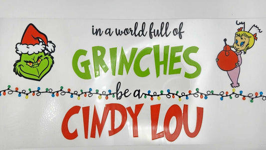 Green Guy Cindy Loo Red