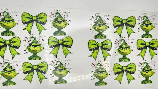 Green Guy Bow Small