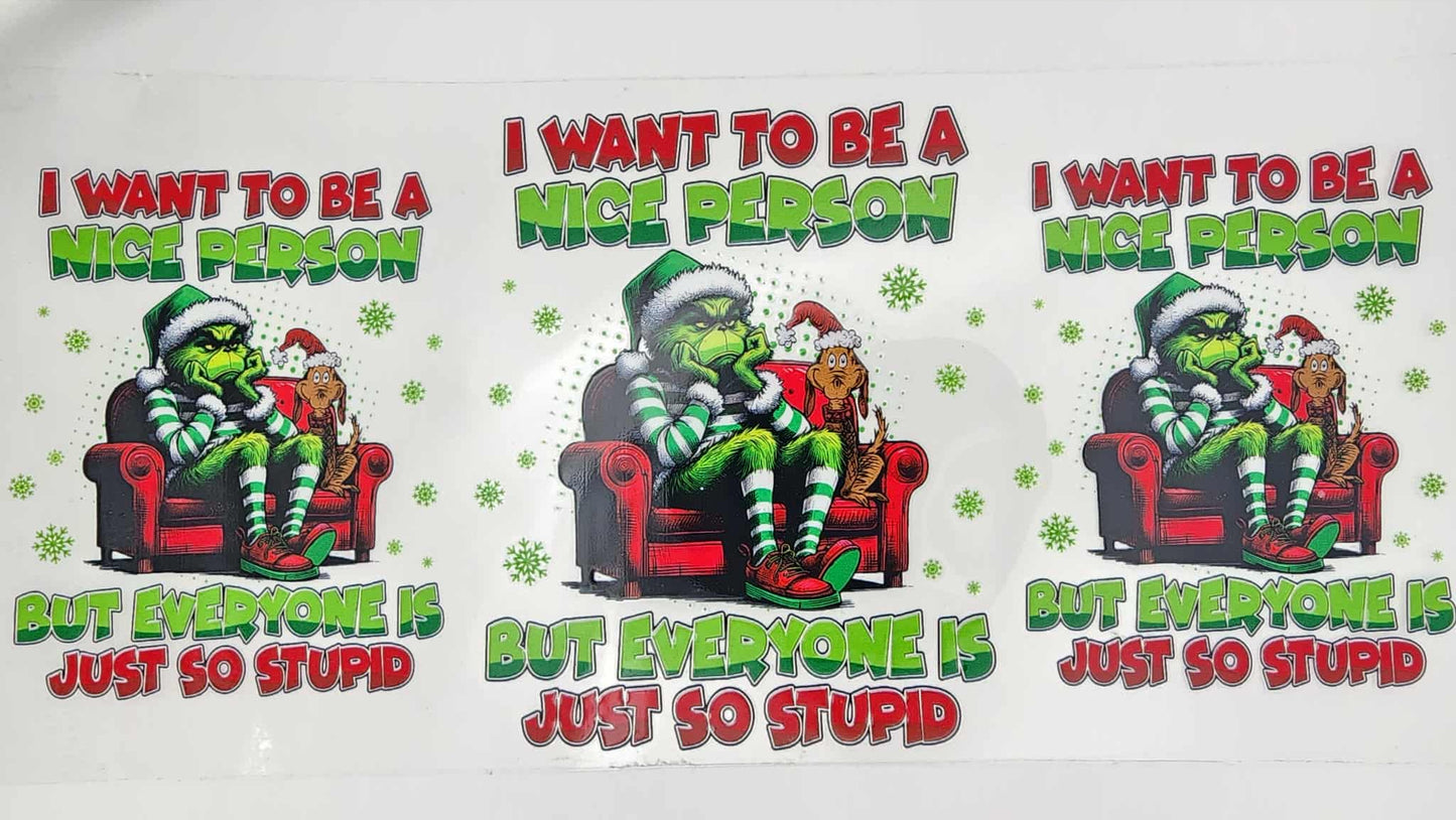Green Guy Stupid