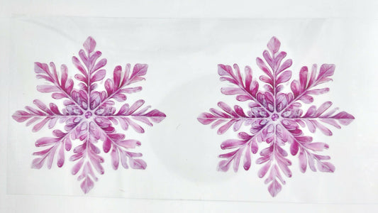 Snowflakes Pink