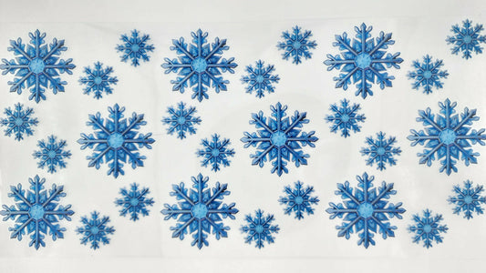 Snowflakes Blue 1