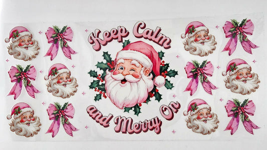 Santa Keep Calm 2
