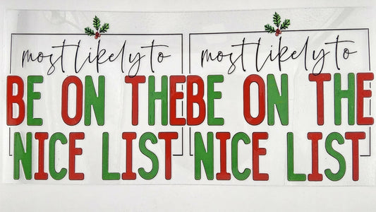 Sassy Christmas - Nice List