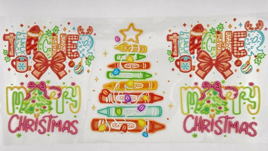 Funky Christmas Teacher