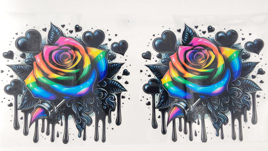 Rainbow Rose 01