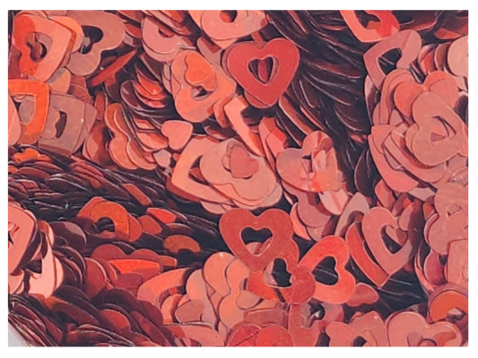 Hearts - Red Cutout