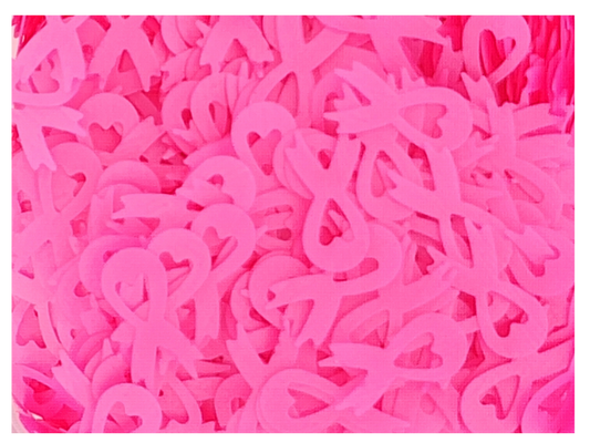 Cancer Ribbon - Hot Pink