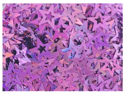 Stars - Purple Cutout