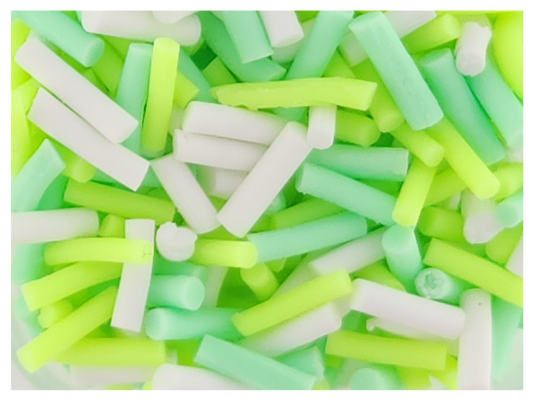 Sprinkles - Green & White
