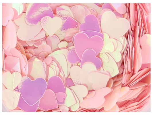Heart - Pink Irredescent