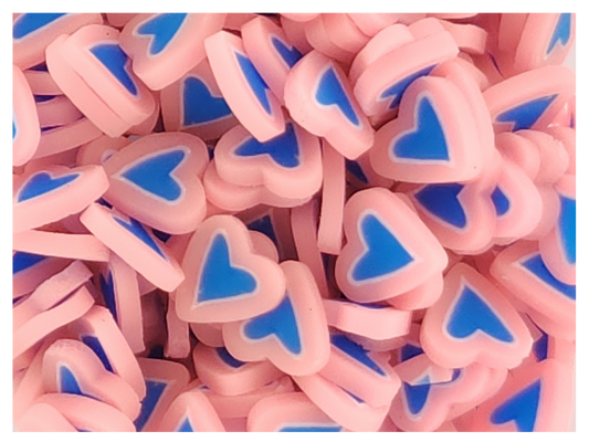 Heart - Pink and Blue