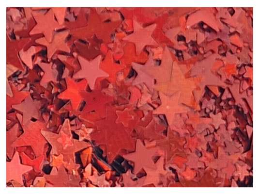Stars - Holographic Red