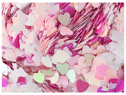 Girly - Bows and Hearts